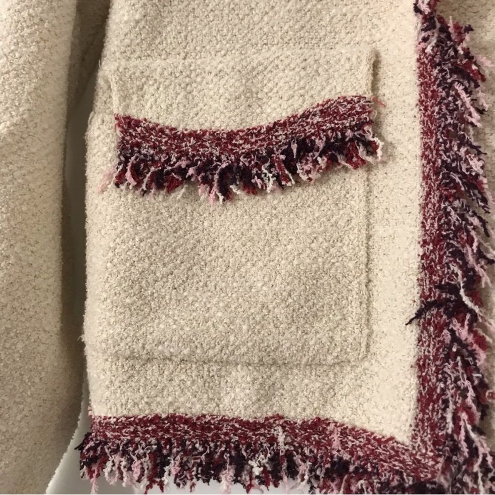Mango Frayed Edges Cardigan - Picture 3 of 5
